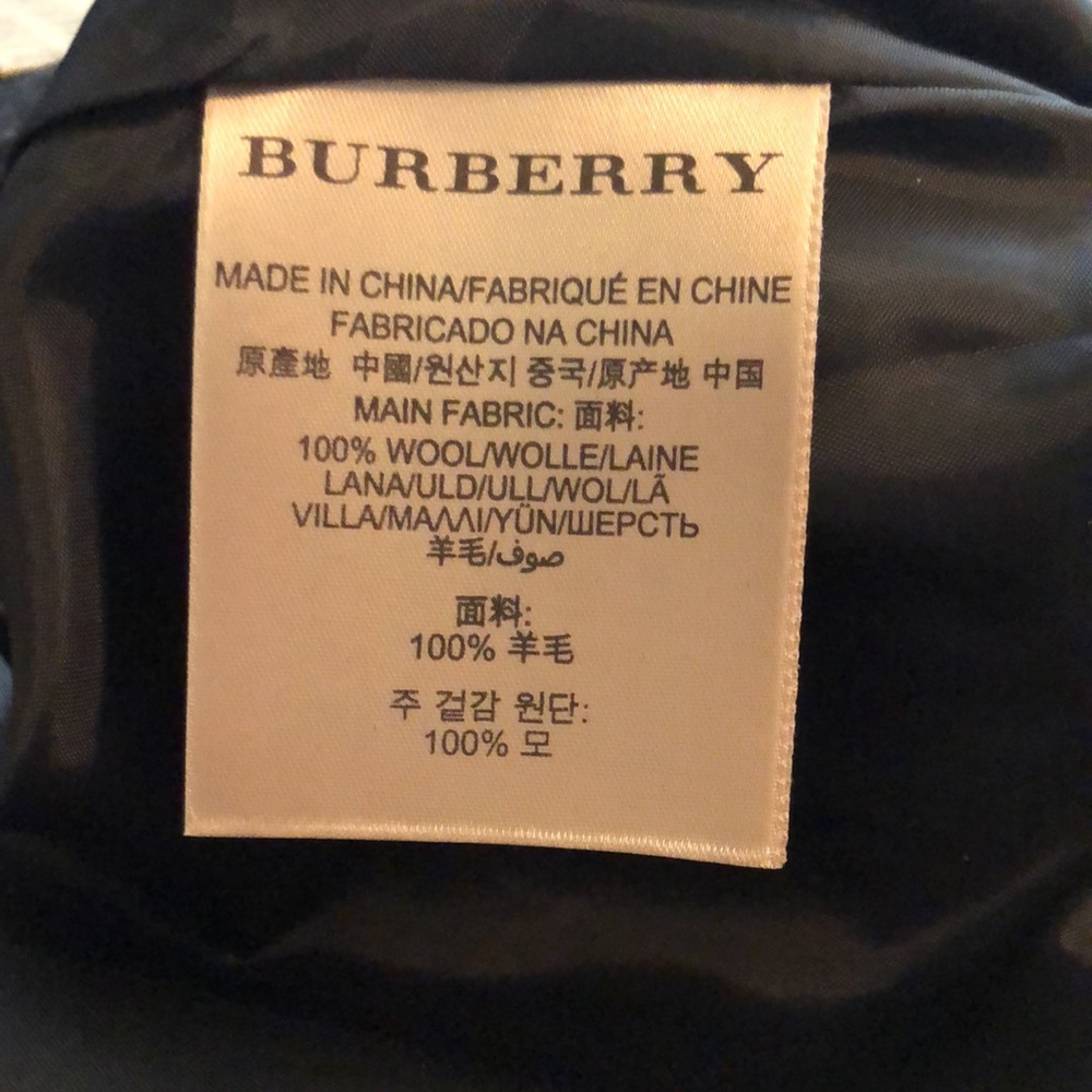 Burberry Brit Wool Skirt - Picture 9 of 9